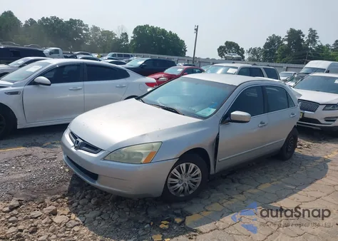 2003 Honda Accord 2.4 Lx из США, поврежденный, VIN 1HGCM56363A077018